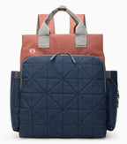Sac à langer à dos design géométrique - Mum&Choupinou