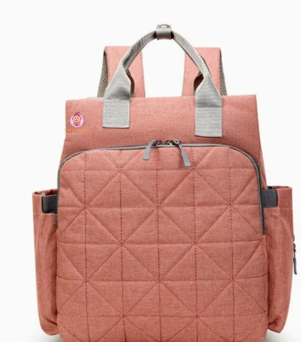 Sac à langer à dos design géométrique - Mum&Choupinou