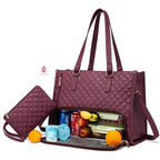 Sac femme polyvalent avec compartiment lunch box - Mum&Choupinou