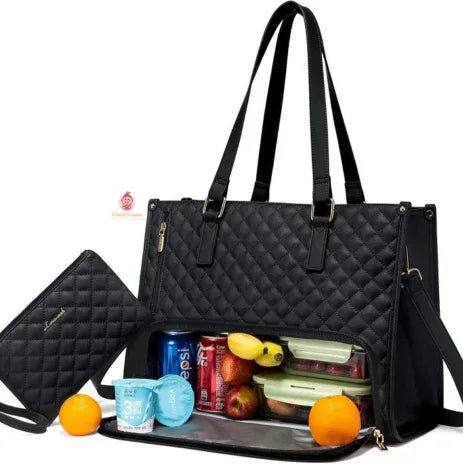 Sac femme polyvalent avec compartiment lunch box - Mum&Choupinou