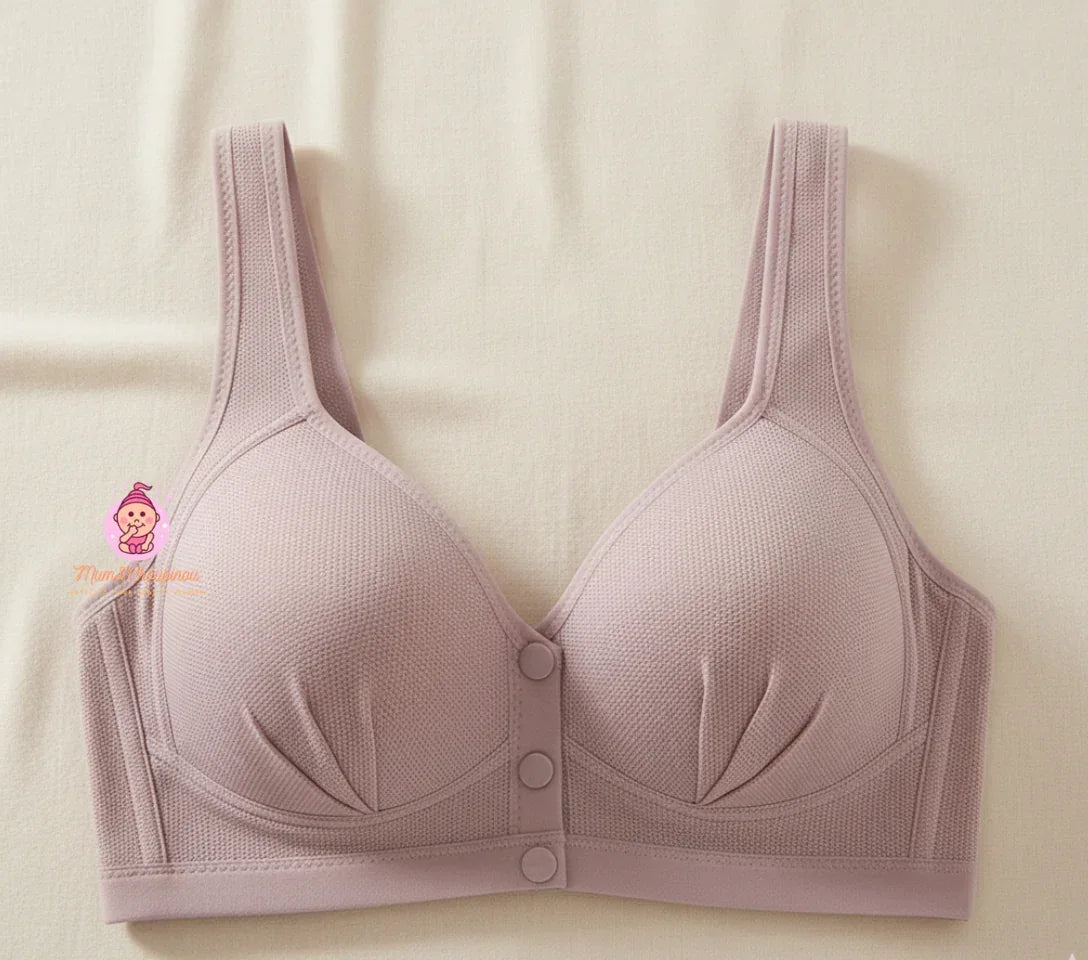 Soutien-gorge d'allaitement à boutons - Mum&Choupinou